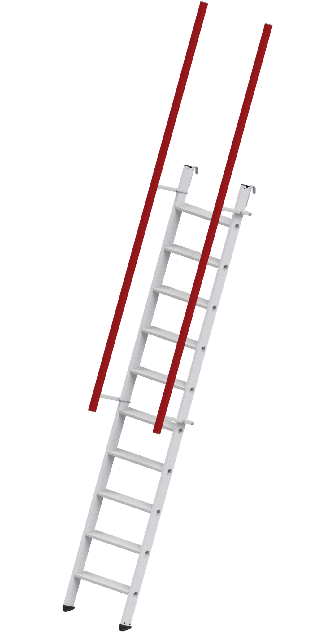 Stufenaufstieg 8058 mit Einhängehaken - Topleiter