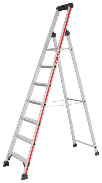 Stufenstehleiter 4026 mit Plattform, einseitig begehbar - Topleiter