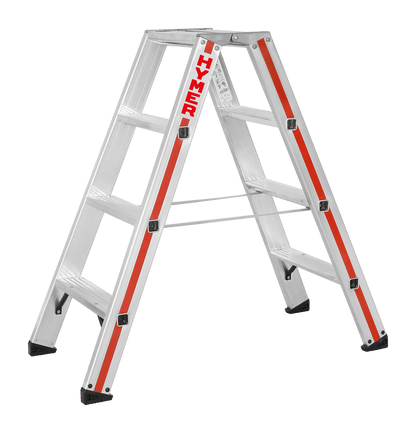 Stufenstehleiter 8024, beidseitig begehbar - Topleiter