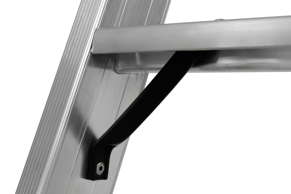 Stufenstehleiter 8026 mit Plattform, einseitig begehbar - Topleiter